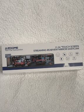 AZDOME Mirror Dash Cam 11.26” 2K Touch Screen WiFi New